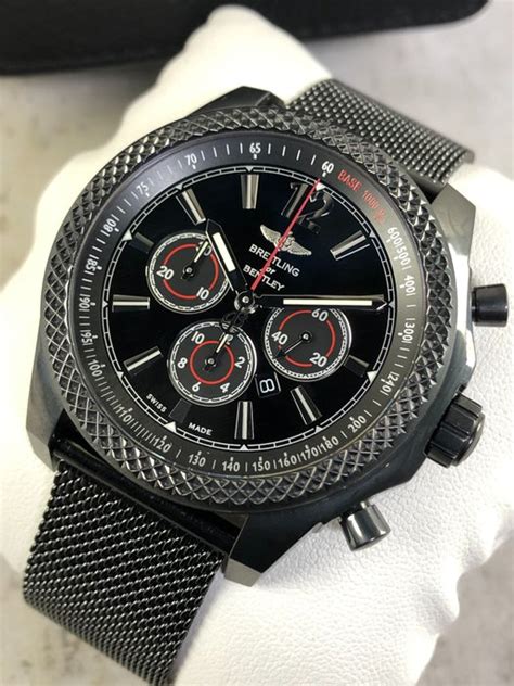 breitling for bentley barnato 42 midnight carbon limited edition m41390|Breitling Bentley Barnato 42 Midnight M41390 .